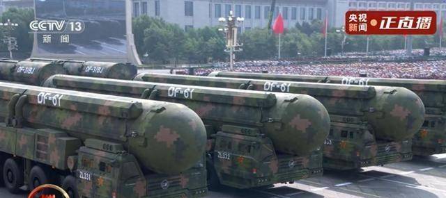 东风-61导弹亮相性能太夸张射程覆盖全球鹰击系列导弹领跑高超音速技术核武方队实现“全球一站式打击”